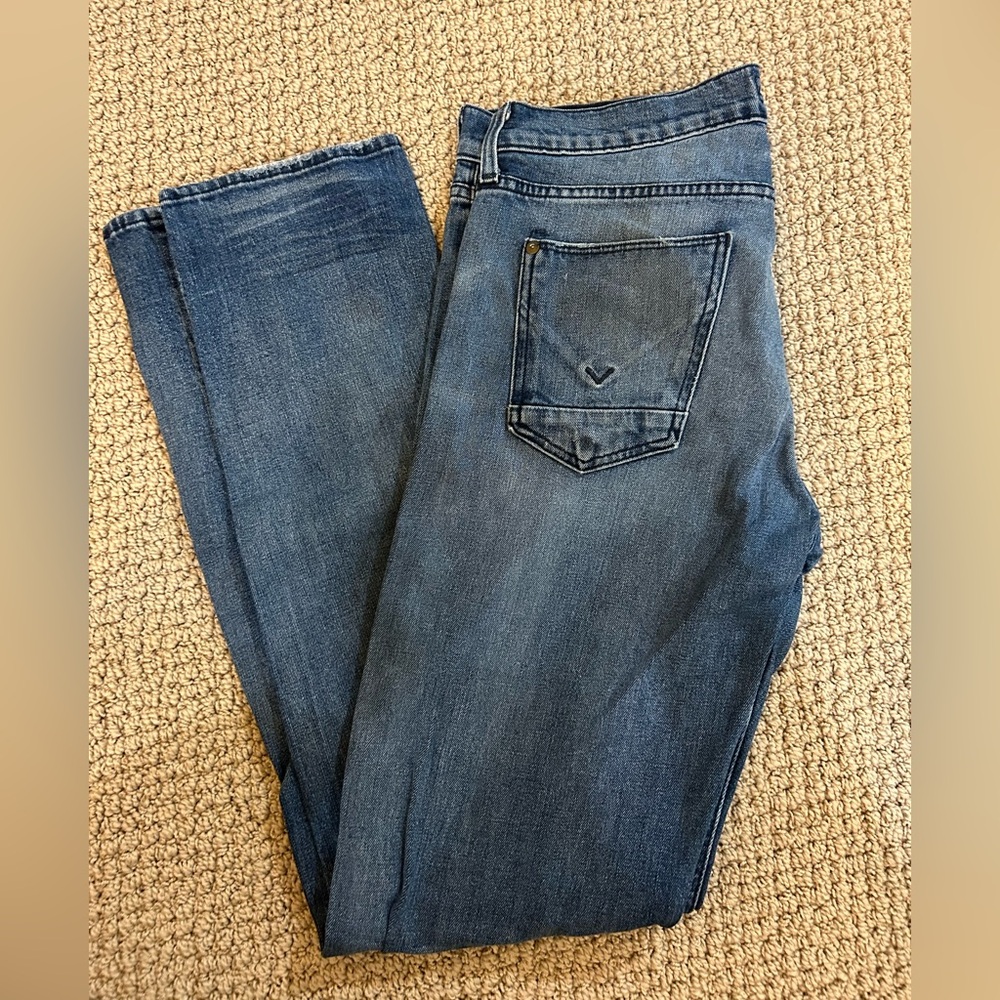 Hudson Jeans Blue Slim Straight Denim